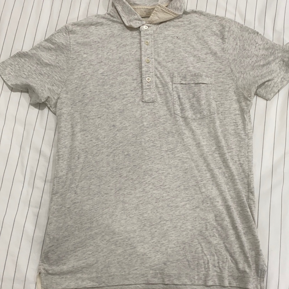 Billy Reid Polo - Light Grey color